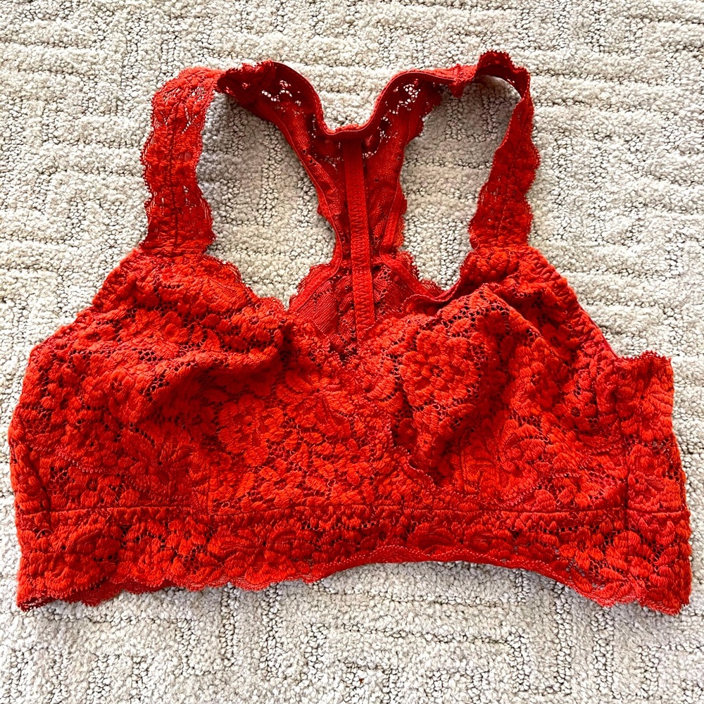 lace bralette small